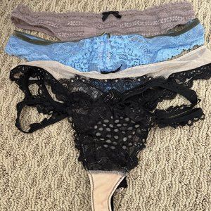 Victoria's Secrets Lingerie Thongs
